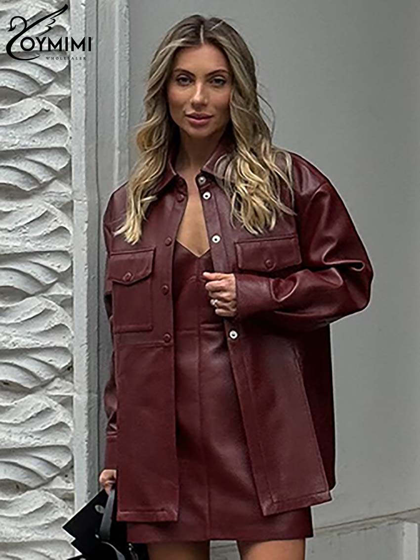 Women'S Red Formal Wear - Oymimi модный женский комплект из двух
