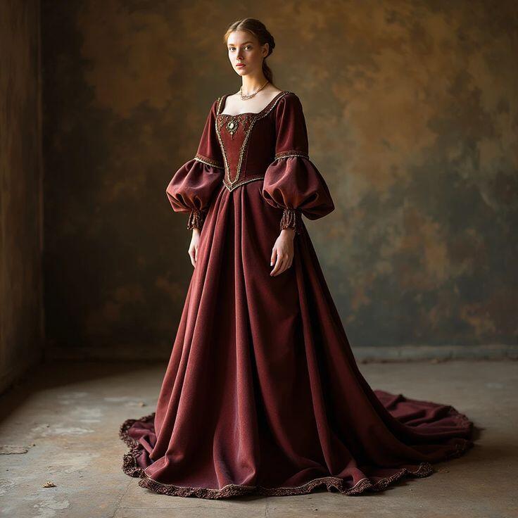 Evening Gown - Винтажные викторианские вечерние платья в стиле