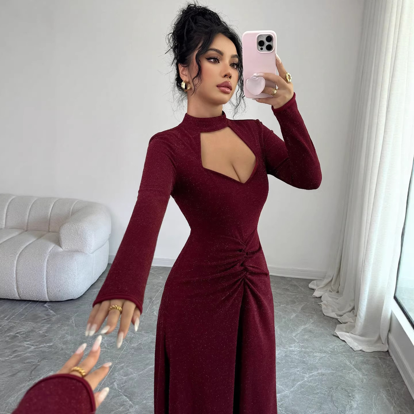 Весеннее облегающее платье мид – обзор и цена Midi Dress