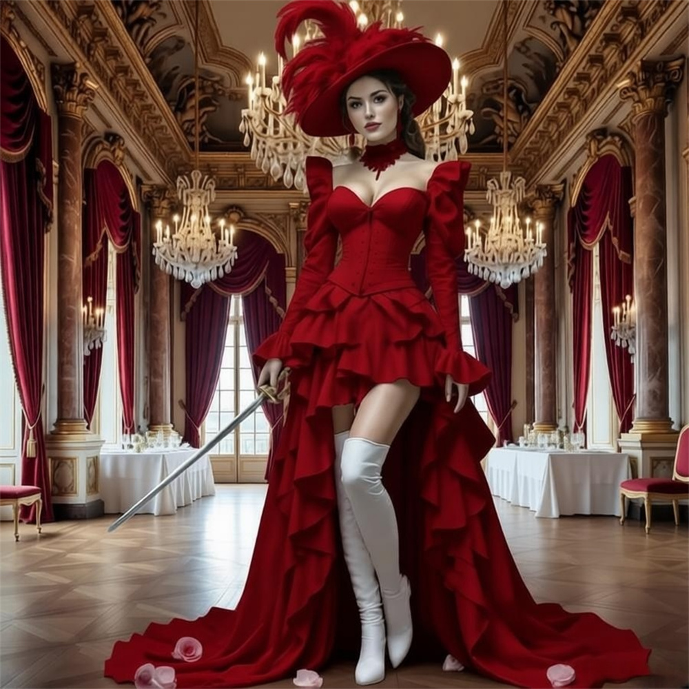 Элегантное средневековое винта – обзор и цена Evening Gown