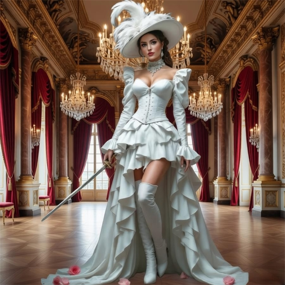 Элегантное средневековое винта – обзор и цена Evening Gown