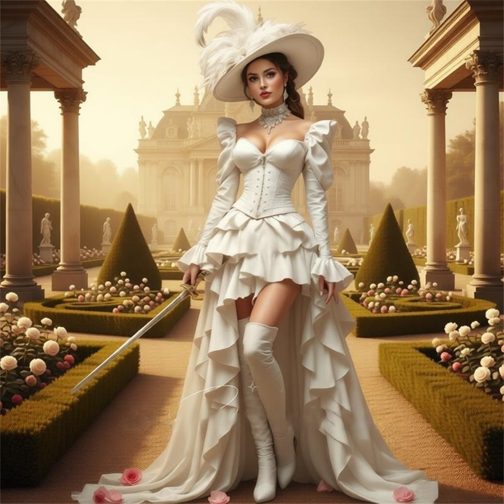 Элегантное средневековое винта – обзор и цена Evening Gown