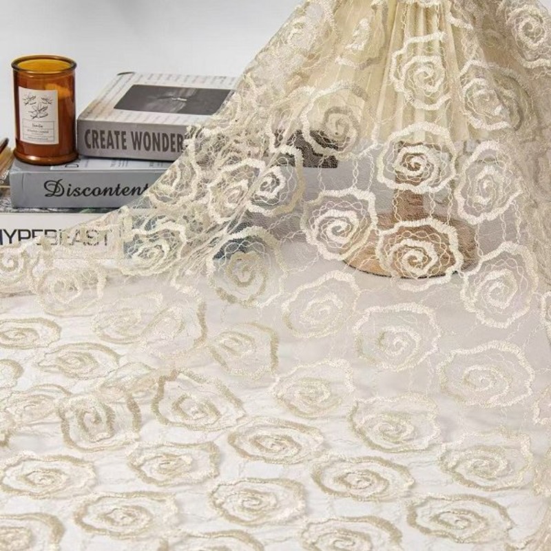 Вышитая тюлевая кружевная ткан – обзор и цена Lace Dress