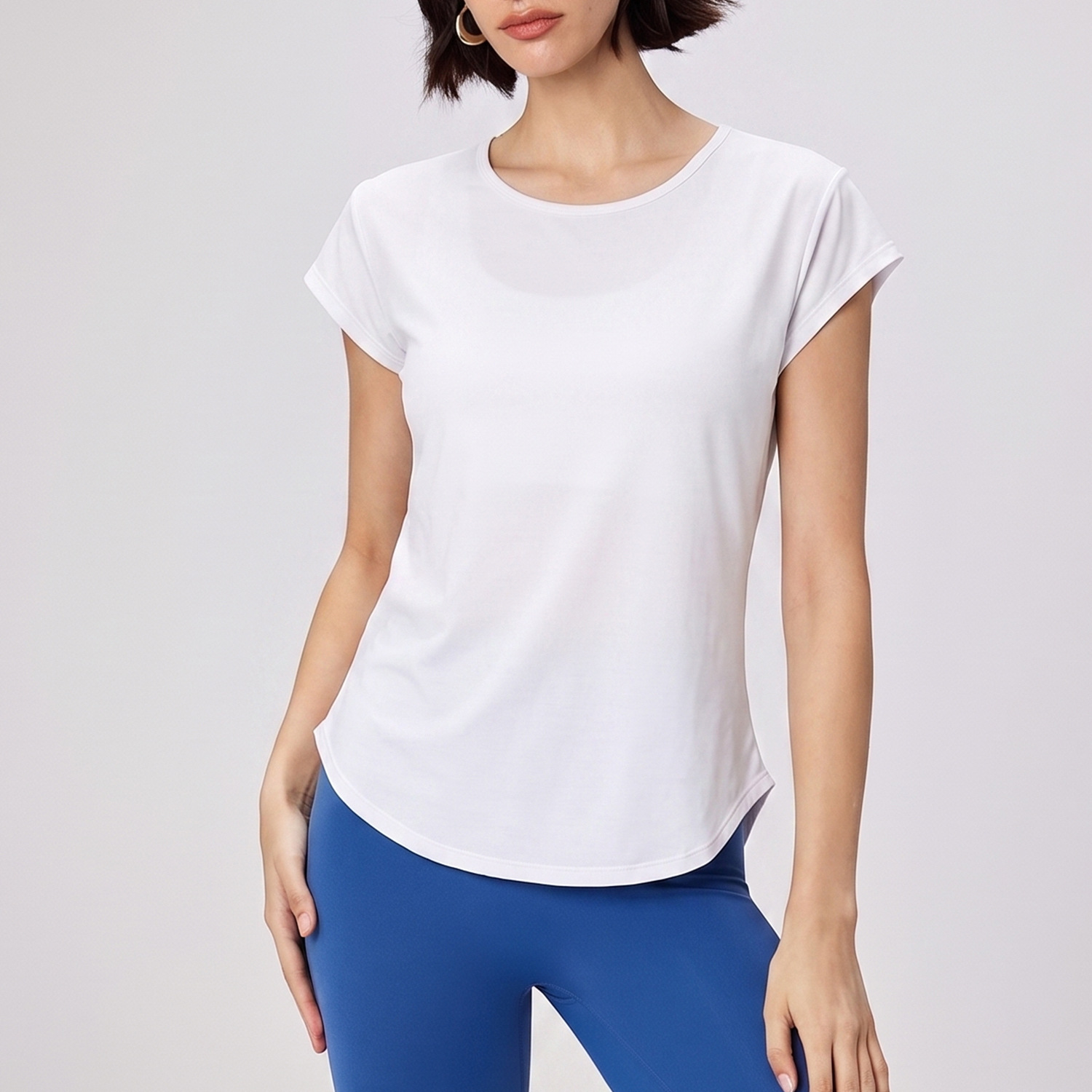 Женская футболка для йоги с ко – обзор и цена Silk Blouse