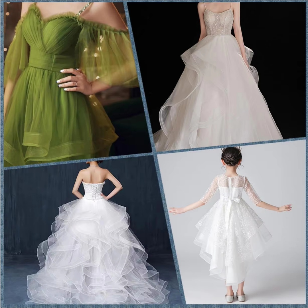 Разноцветная эластичная тесьма – обзор и цена Wedding Dress