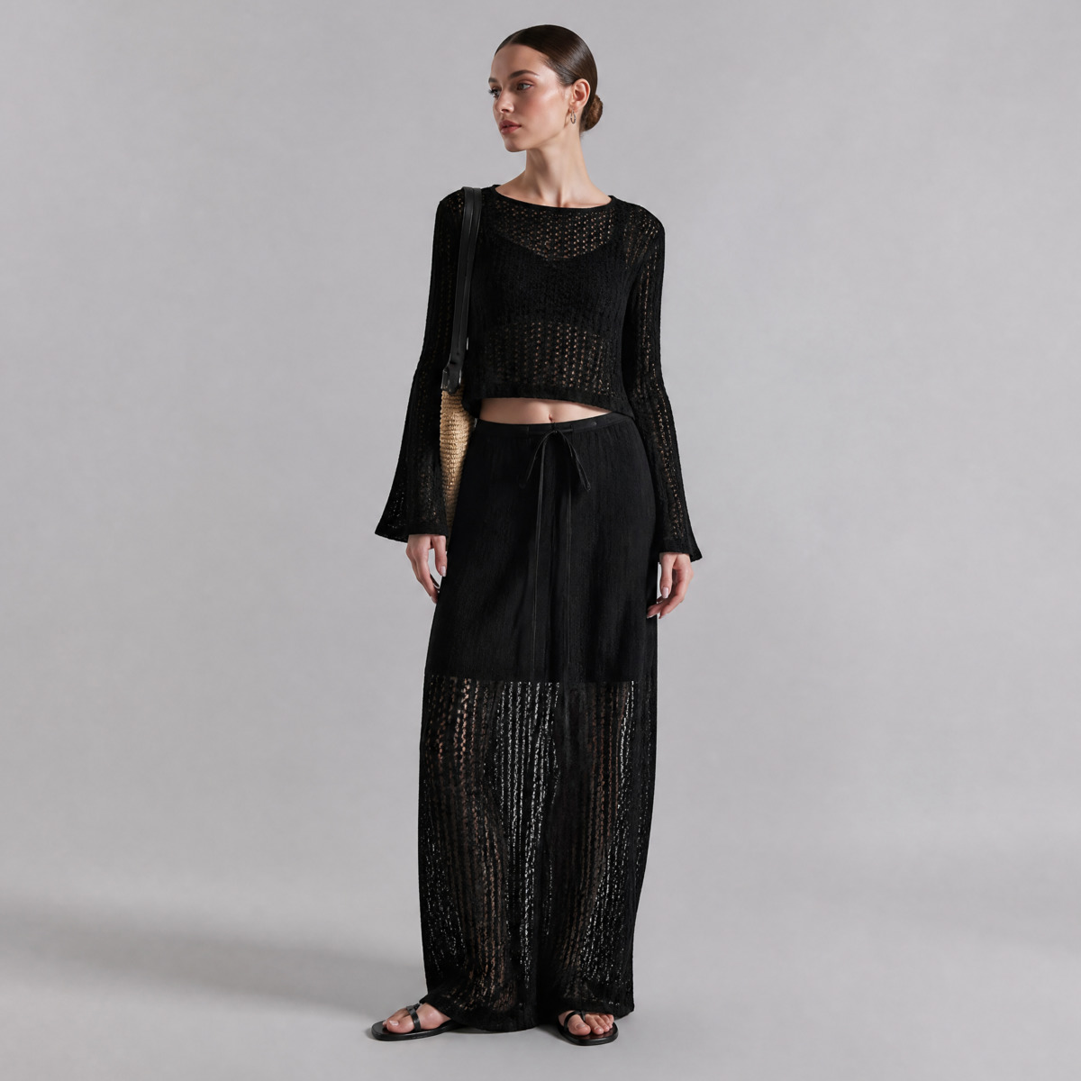 Женский вязаный комплект IG 20 – обзор и цена Formal Skirt