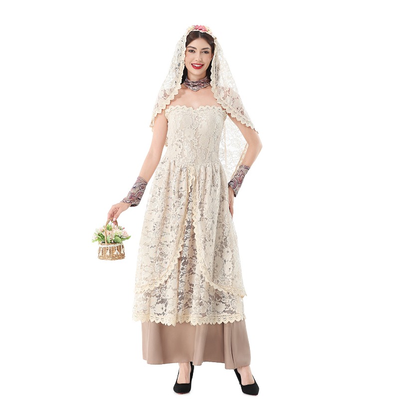 Женское винтажное кружевное пл – обзор и цена Wedding Dress