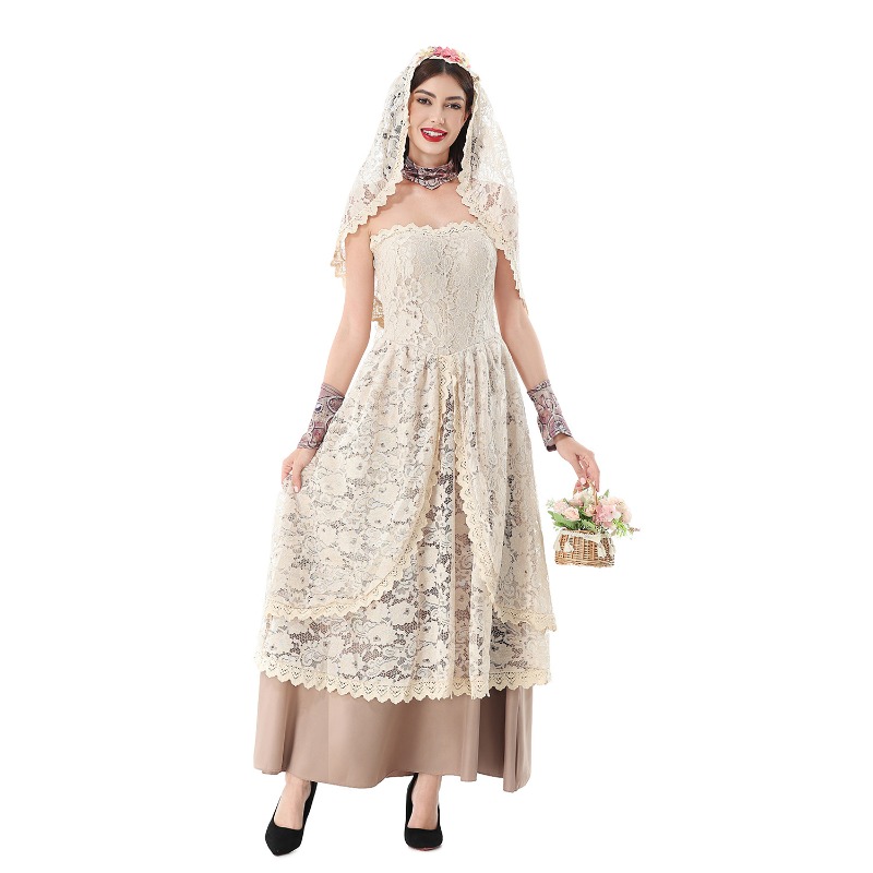 Женское винтажное кружевное пл – обзор и цена Wedding Dress
