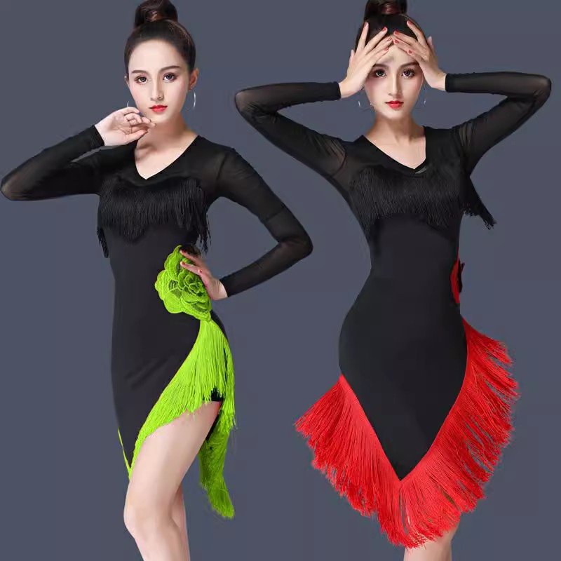 Платье с длинными рукавами, же – обзор и цена Women'S Red Formal Wear