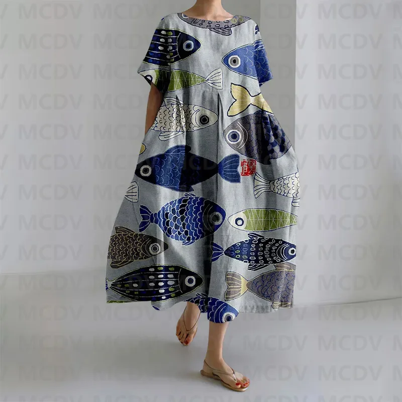 Японское винтажное женское пов – обзор и цена Midi Dress