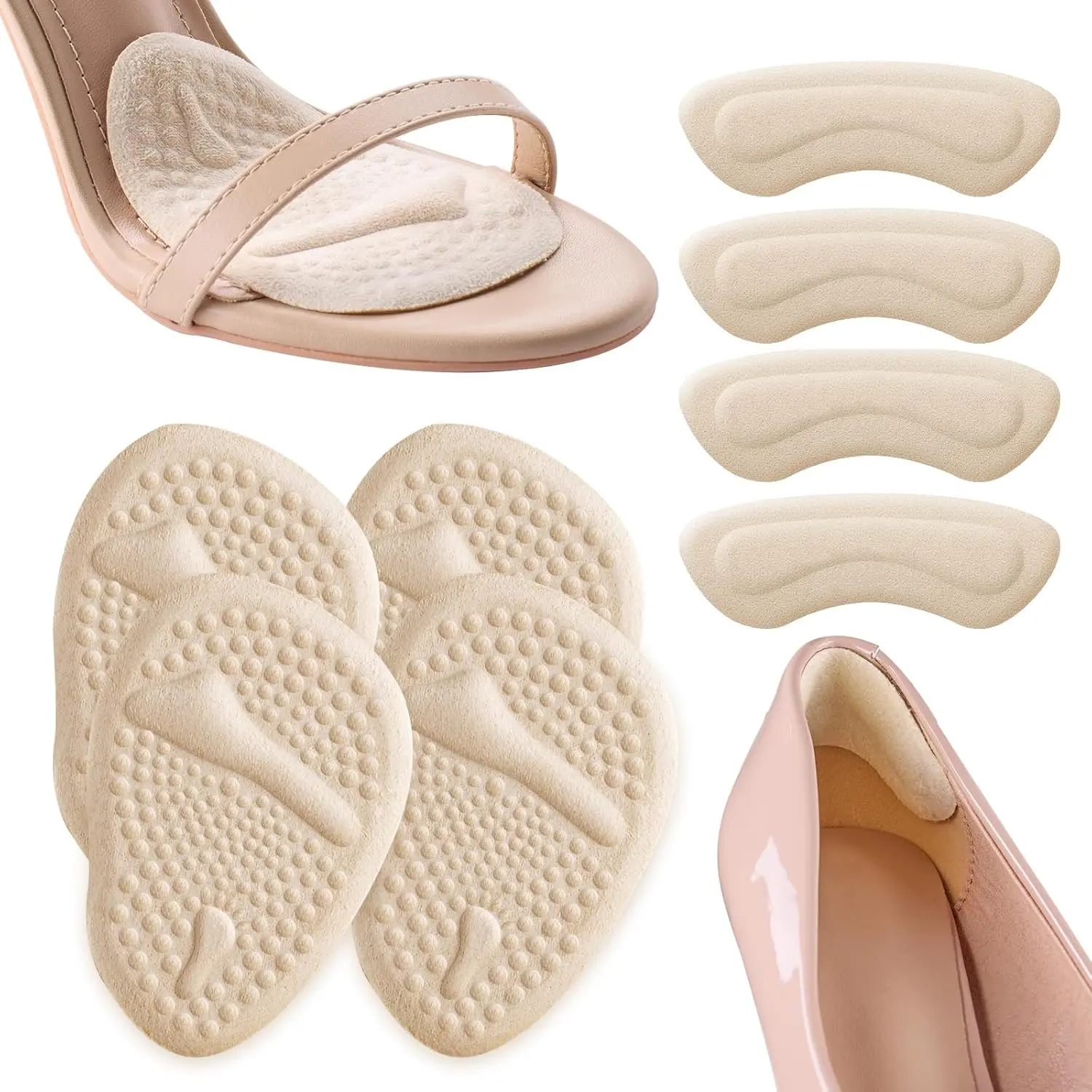 2 комплекта подушечек для пято – обзор и цена Womens Heels