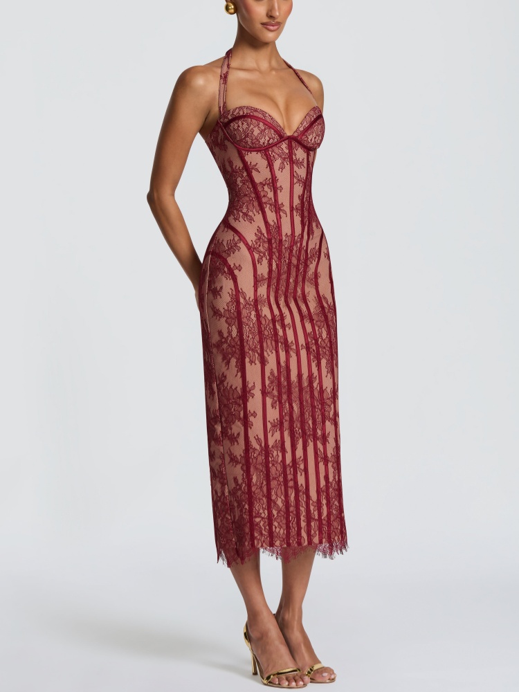 Элегантное вечернее платье-мид – обзор и цена Midi Dress