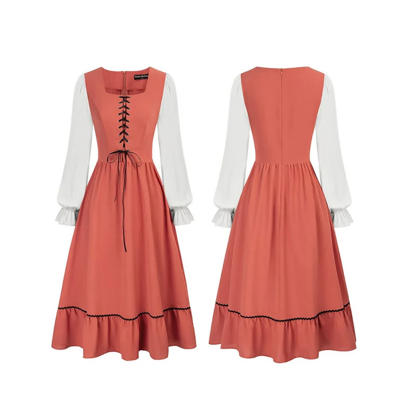 Женское винтажное средневеково – обзор и цена Midi Dress