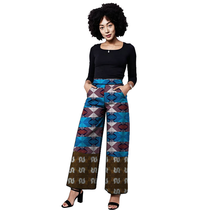 Женские брюки в стиле пэчворк  – обзор и цена Tailored Trouser Wide