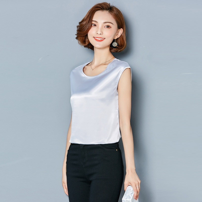 Сексуальный шелковый жилет для – обзор и цена Silk Blouse