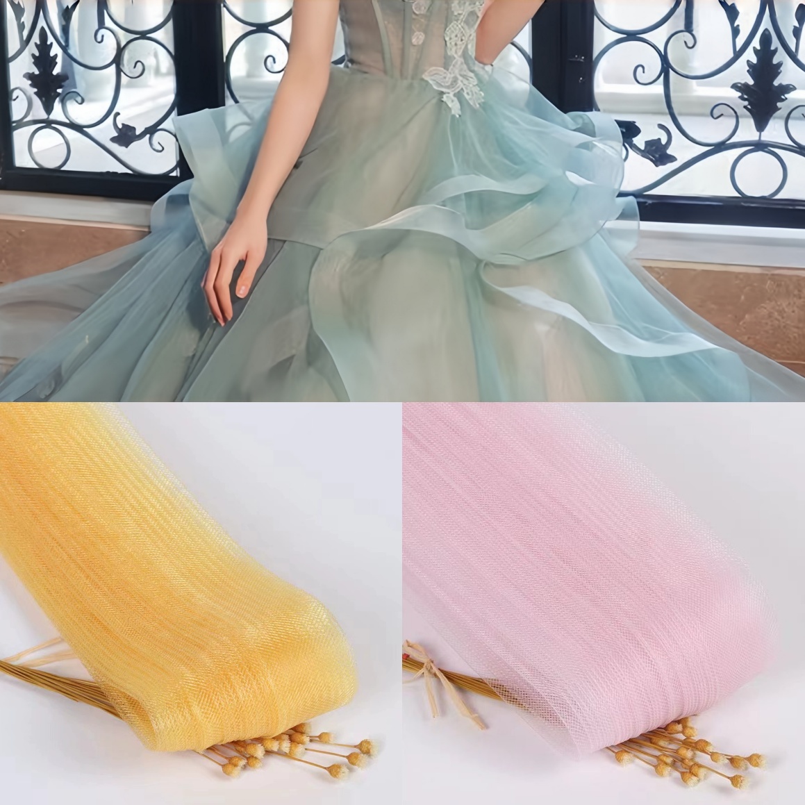 Эластичная сетка для пошива св – обзор и цена Wedding Dress